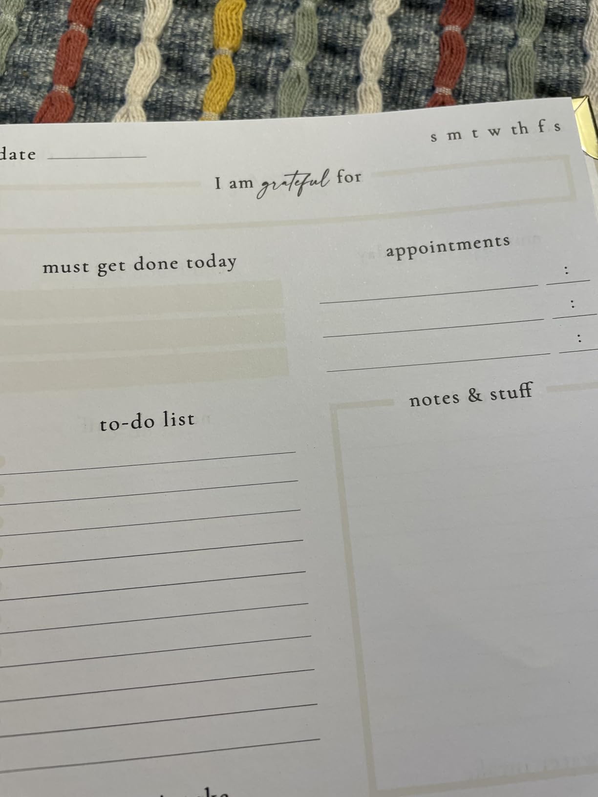 Beautiful To Do List Notebook - Aesthetic Undated ADHD Daily Planner Gift customer photo 2