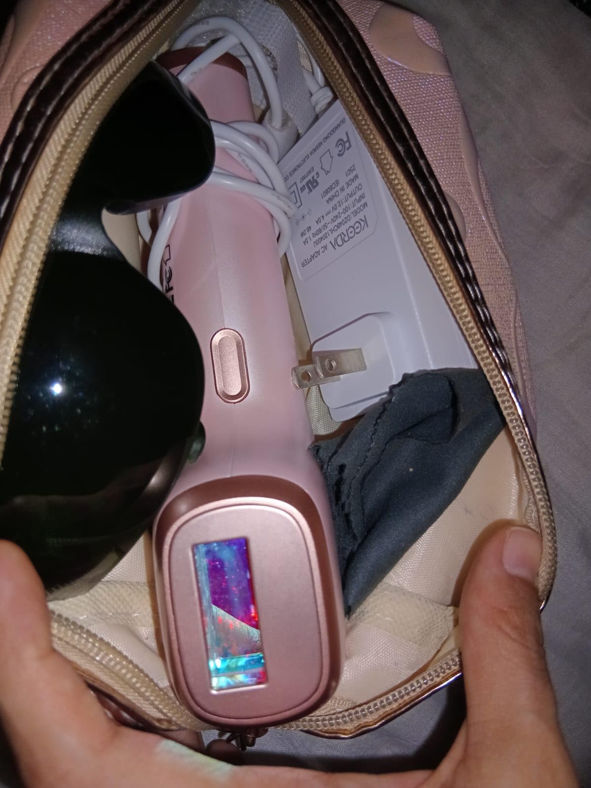 INNZA IPL Hair Removal with Ice Cooling Care Function for Women | Long-Lasting Results, 999,999 Flashes Painless Hair Removal, for Armpits Legs Arms Bikini Line, Corded customer photo 1