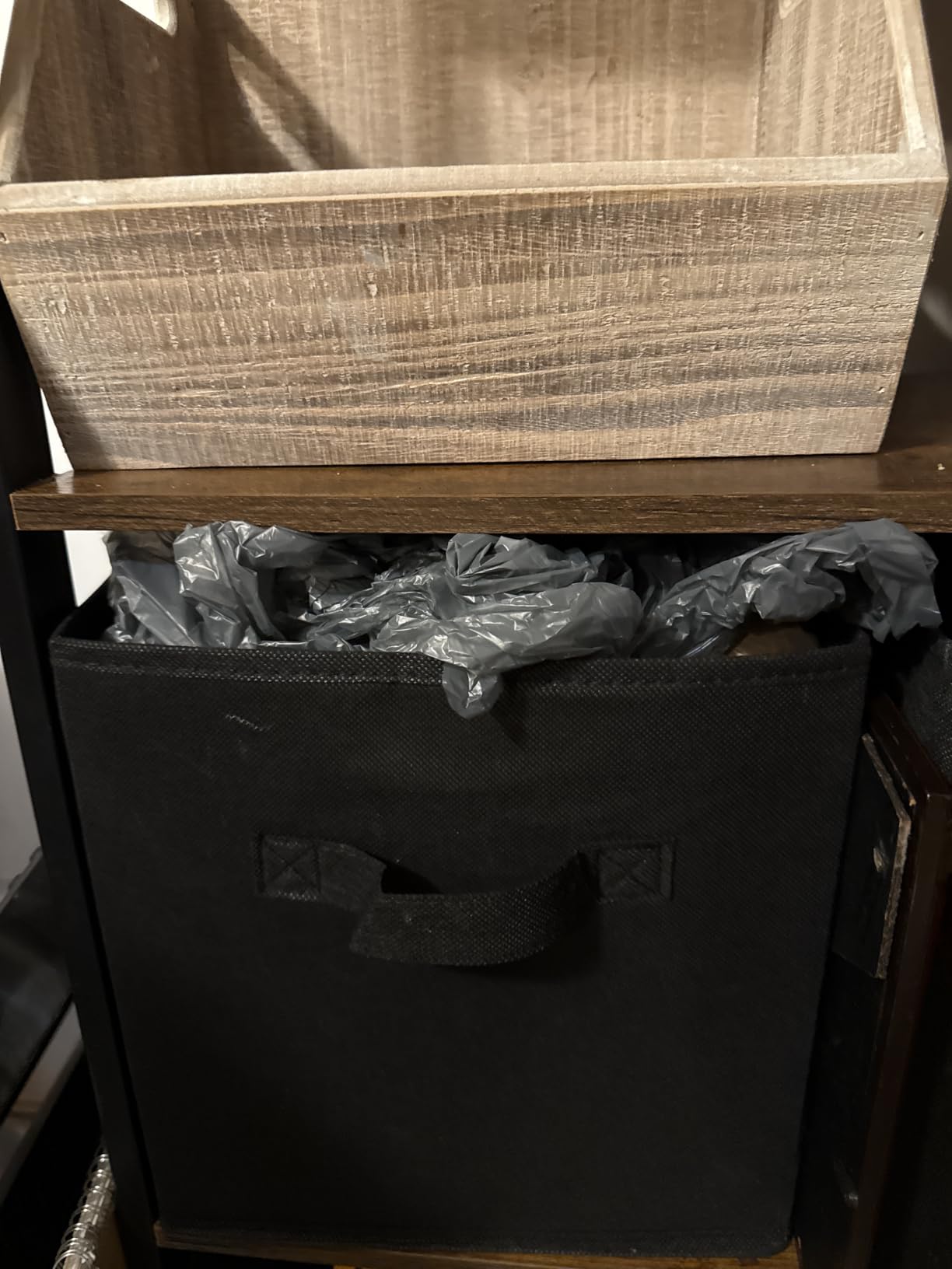 STORAGE MANIAC Storage Cubes, 11 Inch 6 Pack Collapsible Fabric Shelf Bins customer photo 2
