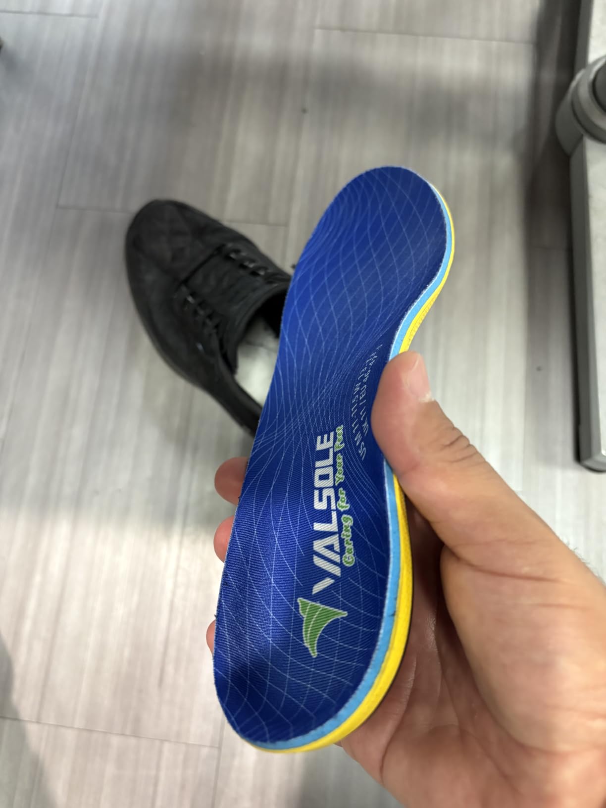 VALSOLE Heavy Duty Support Pain Relief Orthotics - 220+ lbs Plantar Fasciitis High Arch Support Insoles for Men Women, Flat Feet Orthotic Insert, Work Boot Shoe Insole, Absorb Shock with Every Step customer photo 2