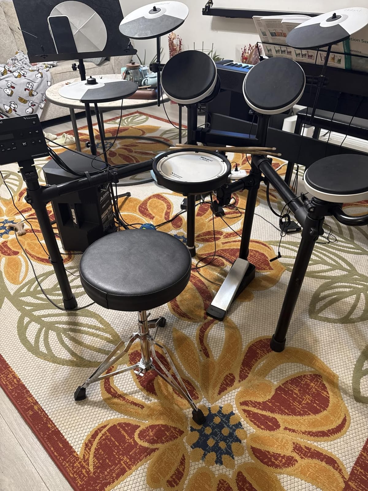 Roland TD-02KV V-Drums Electronic Drum Kit | Kit with Expressive Playability, Noise-Reducing Features, Mesh-Head Snare customer photo 2