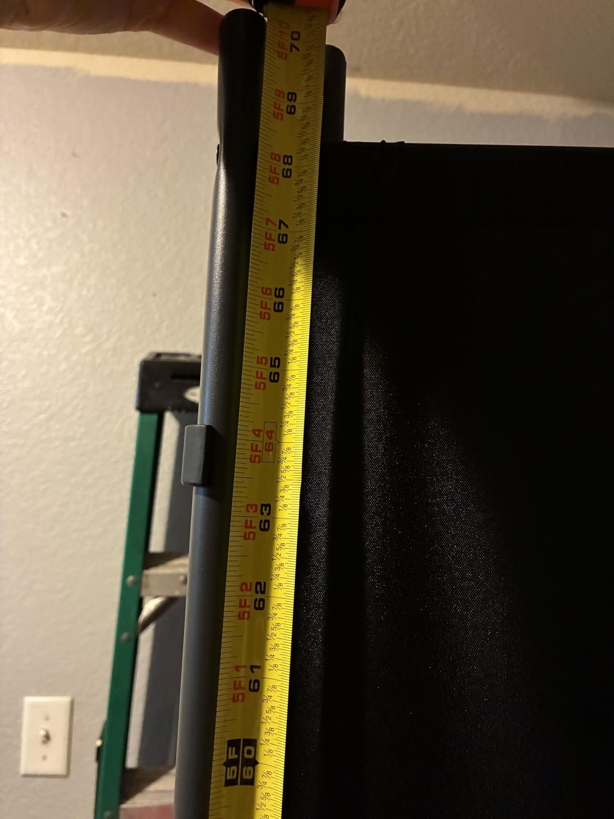 Room Divider 4 Panel-88''Wide,6FT Room Dividers and Folding Privacy Screens | Wider Metal Base & Non-wobbly, Fabric Divider Panel for Room Partition,Portable Wall Divider Screen for Bedroom,Office,Studio customer photo 1