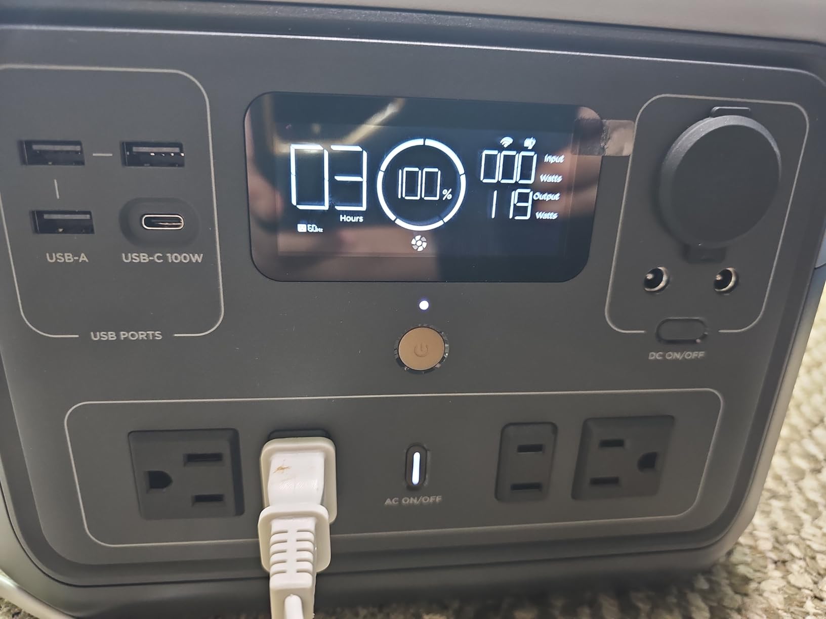 EF ECOFLOW Portable Power Station River 2 Max 500 2 & 160W Solar Panel customer photo 2