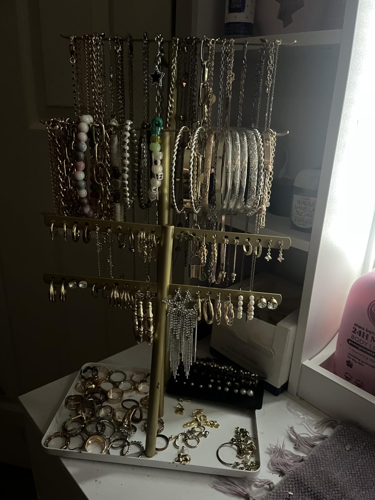pickpiff Jewelry Stand Holder Organizer: 14.5