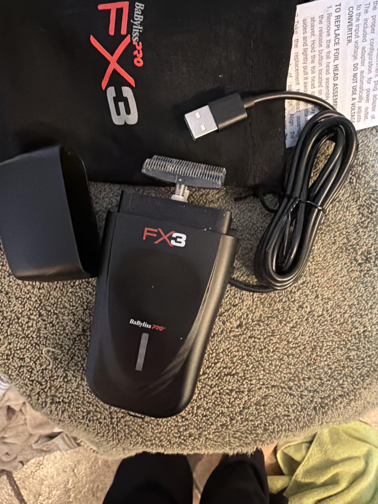 BaBylissPRO Barberology FX3 Collection Foil Shaver customer photo 2