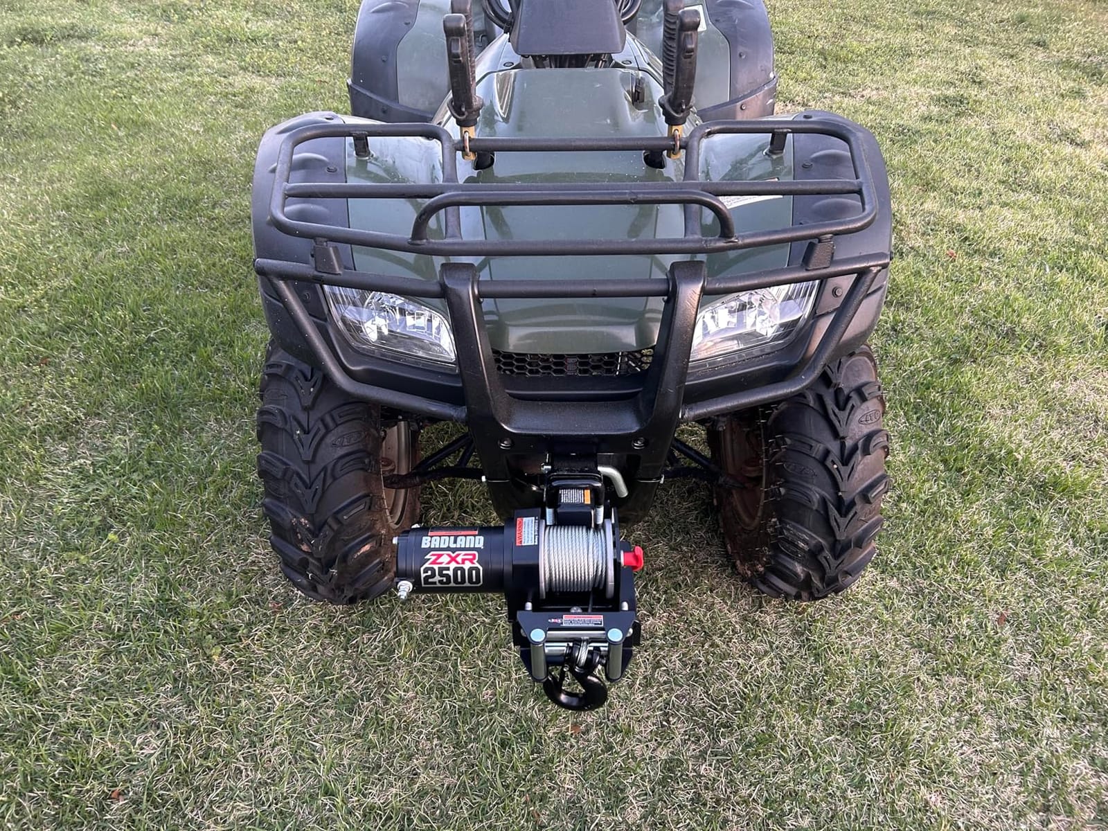 MaxxHaul Universal Hitch Winch Mount for ATV, UTV, Truck, Fits 2