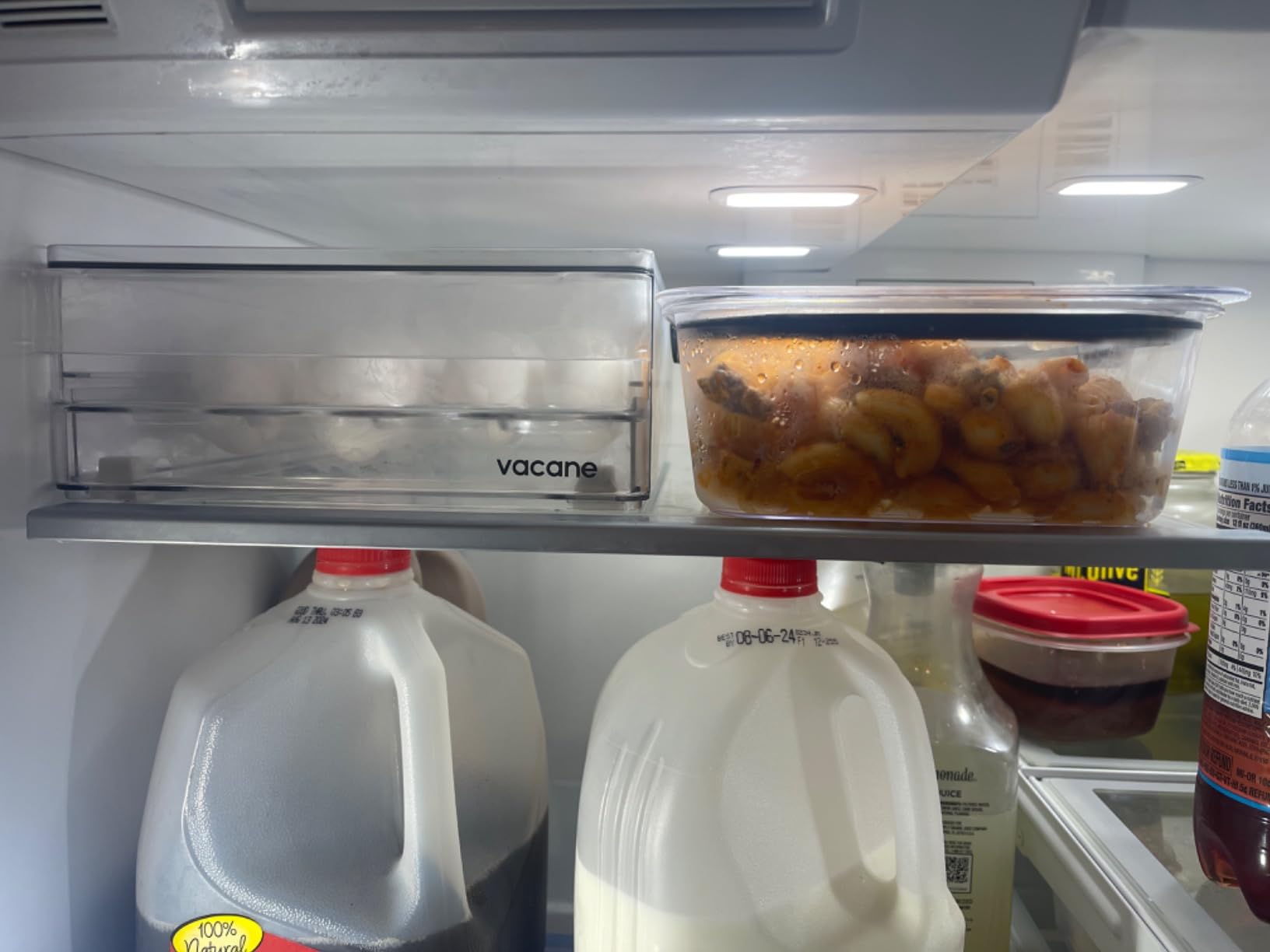 vacane 24 Capacity Egg Holder for Refrigerator Organizer Bins, BPA Free Egg Storage Container with Non-Slip Pads, Space-Saving Egg Tray for Fridge Drawer customer photo 1