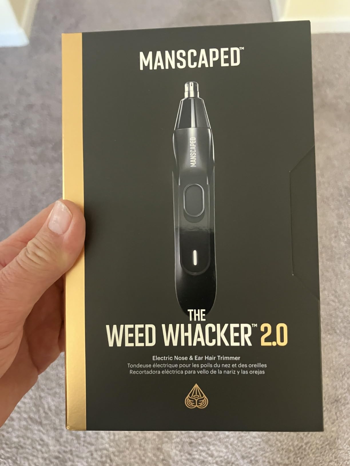 MANSCAPED The Weed Whacker 2.0 Electric Nose & Ear Hair Trimmer customer photo 2