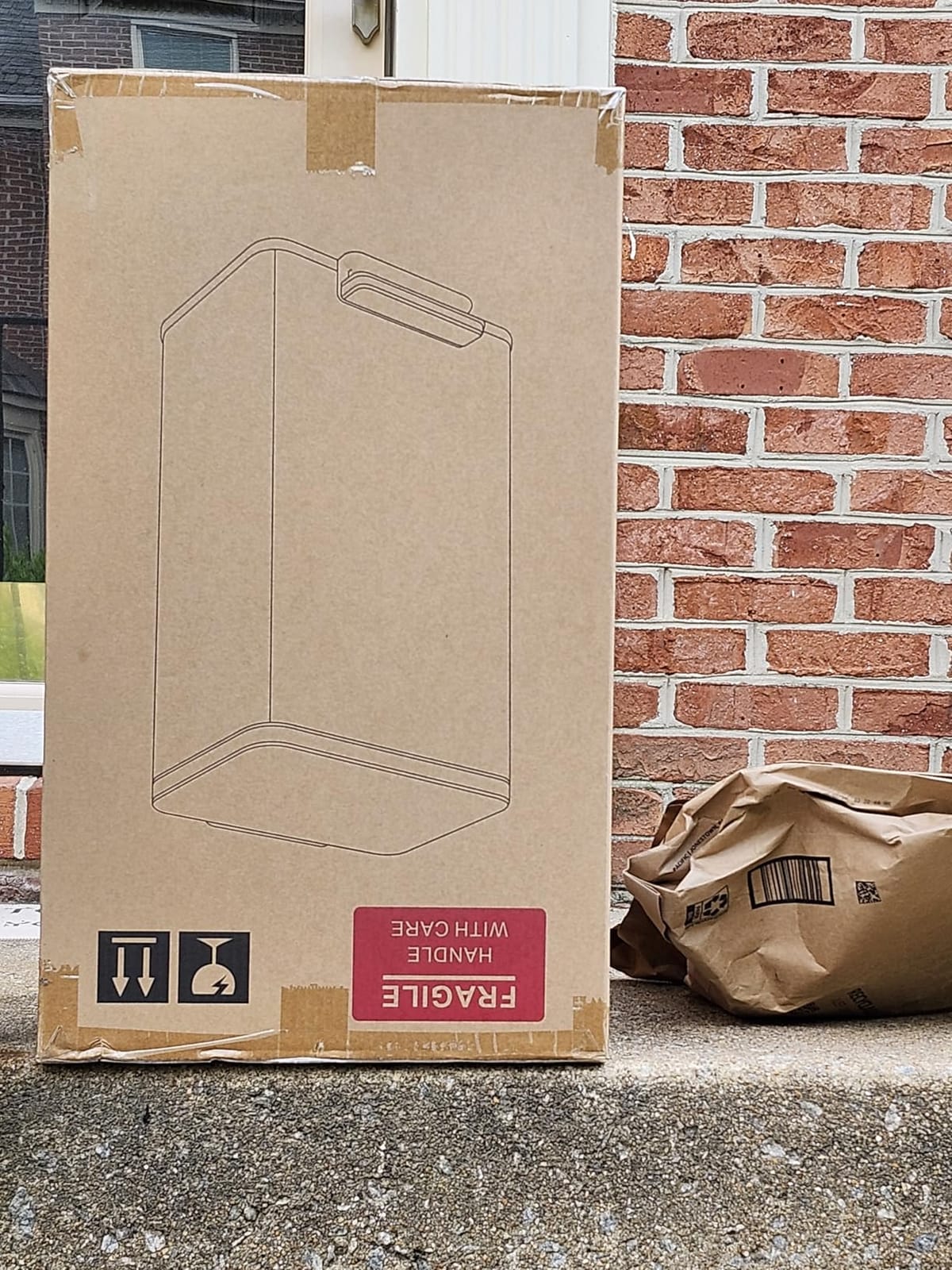 SIMPLI-MAGIC 50 Liter / 13.2 Gallon Soft-Close, Smudge Resistant Trash Can with Foot Pedal and Built in Filter- Stainless Steel, Sleek Finish customer photo 1