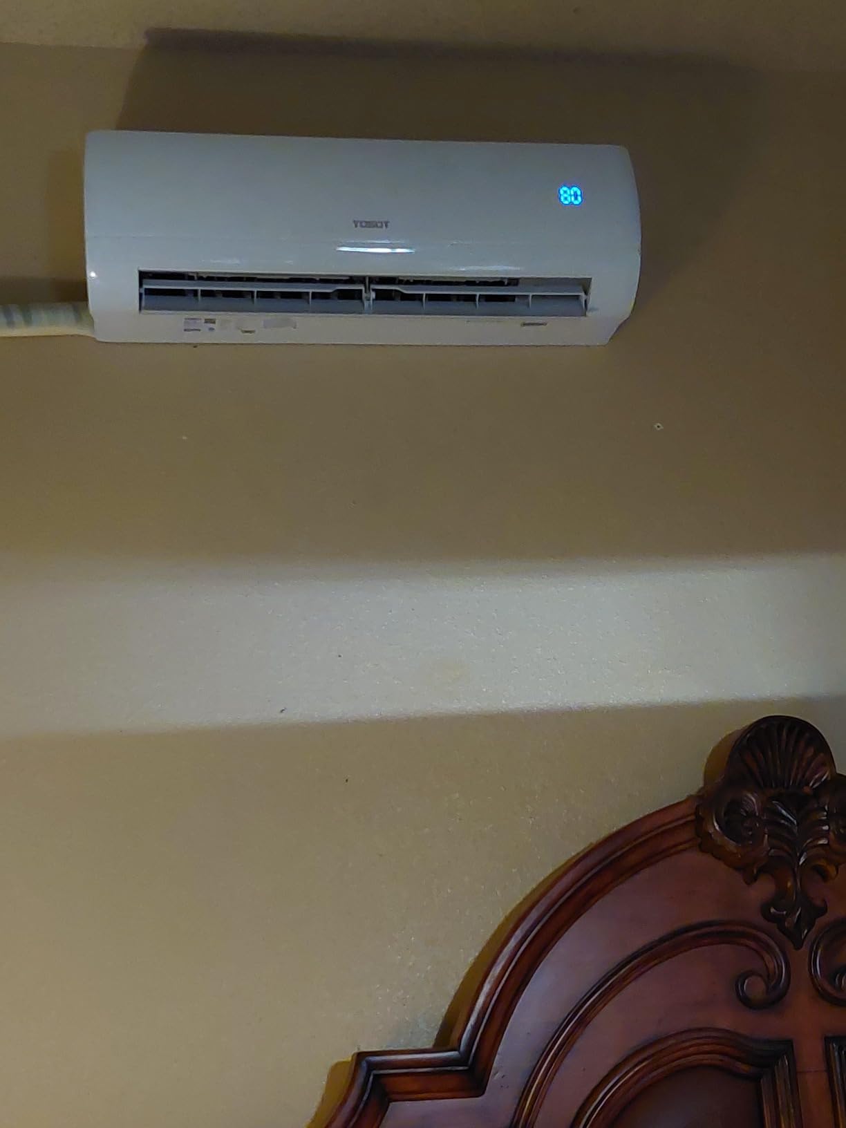 TOSOT 9,000 BTU Mini-Split Air Conditioner, Wifi Enabled Ductless Inverter Split System AC Unit Heating System, Compatible with Alexa - 20 SEER2 115V customer photo 1