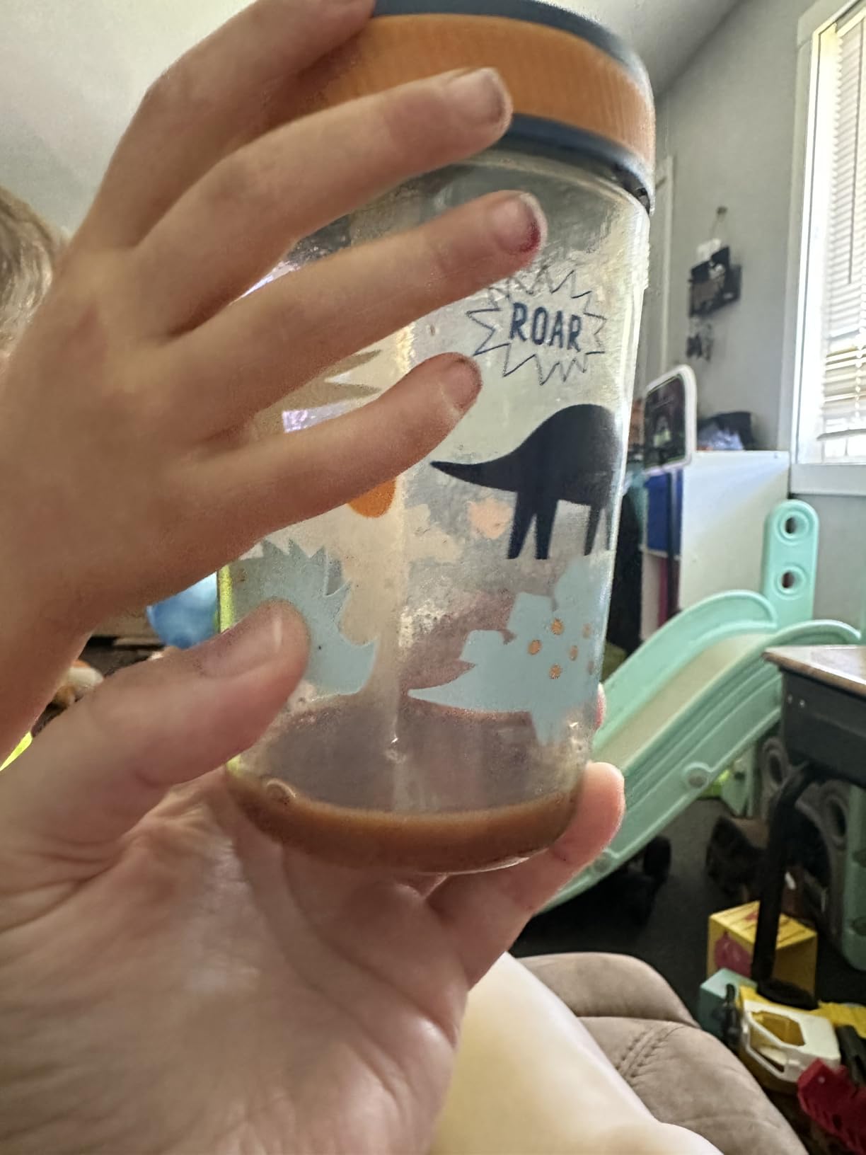 Zak Designs Kelso Toddler Cups For Travel or At Home, 15oz 2-Pack Durable Plastic Sippy Cups With Leak-Proof Design is Perfect For Kids (DinoRoar, Zaksaurus) customer photo 1