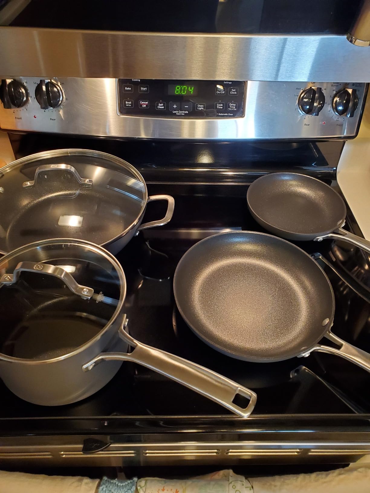 Calphalon Classic Hard-Anodized Nonstick Cookware Kitchen Essentials Set customer photo 2