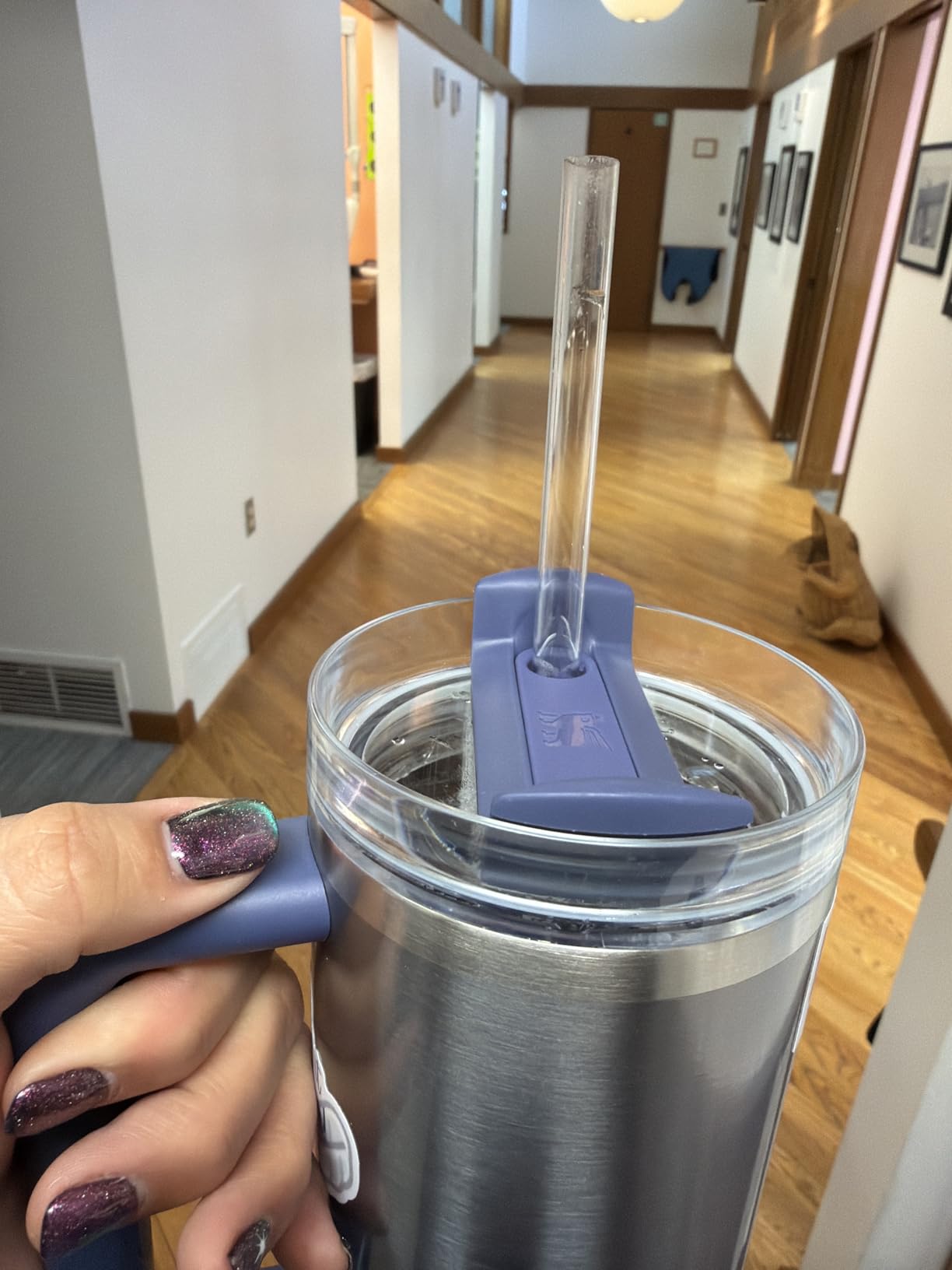 Replacement Straw Compatible with Stanley 40 oz 30 oz Cup Tumbler, 6 Pack Reusable Straw with Cleaning Brush, Plastic, Clear customer photo 2