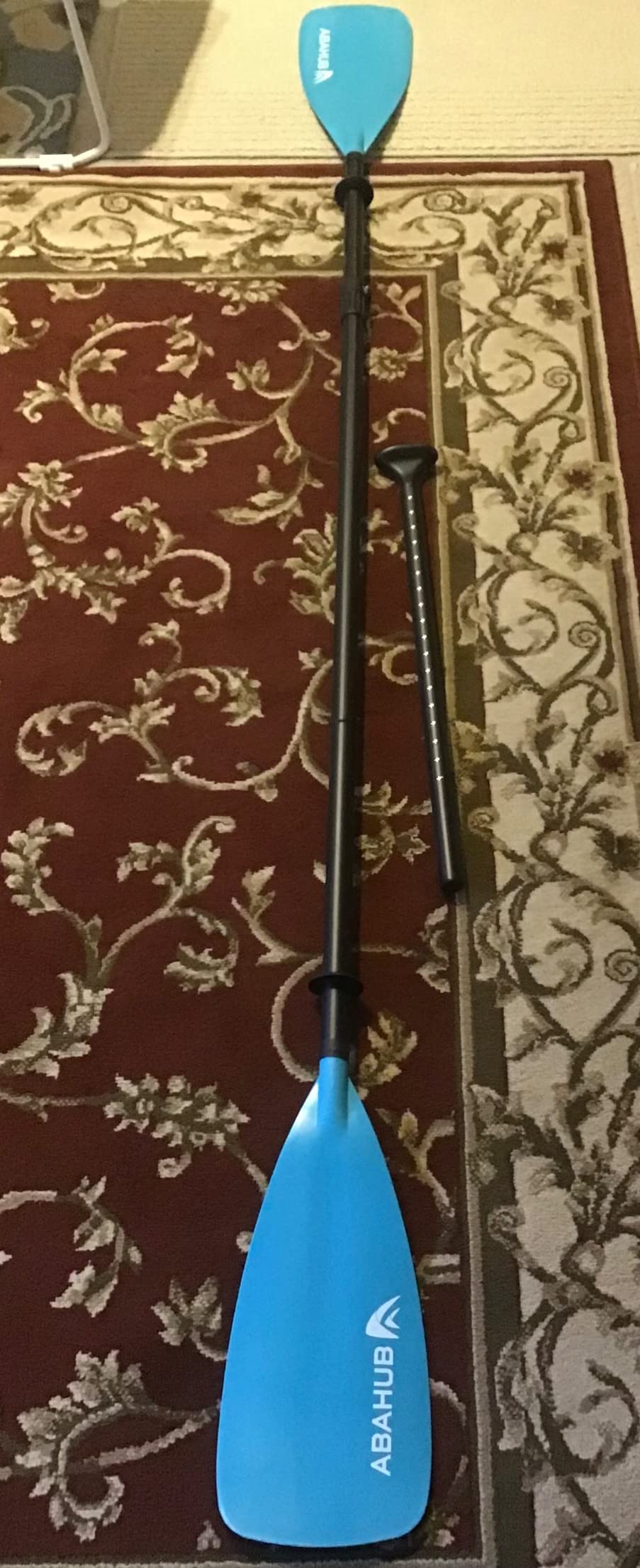 Abahub 3/4-Piece Adjustable SUP Paddle, Lightweight Aluminum Alloy Shaft customer photo 2
