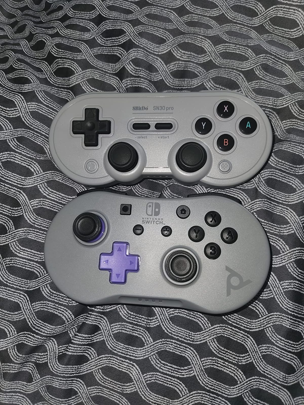 8Bitdo SN30 Pro Bluetooth Controller, Hall Effect Joystick (Crystal Purple) customer photo 1