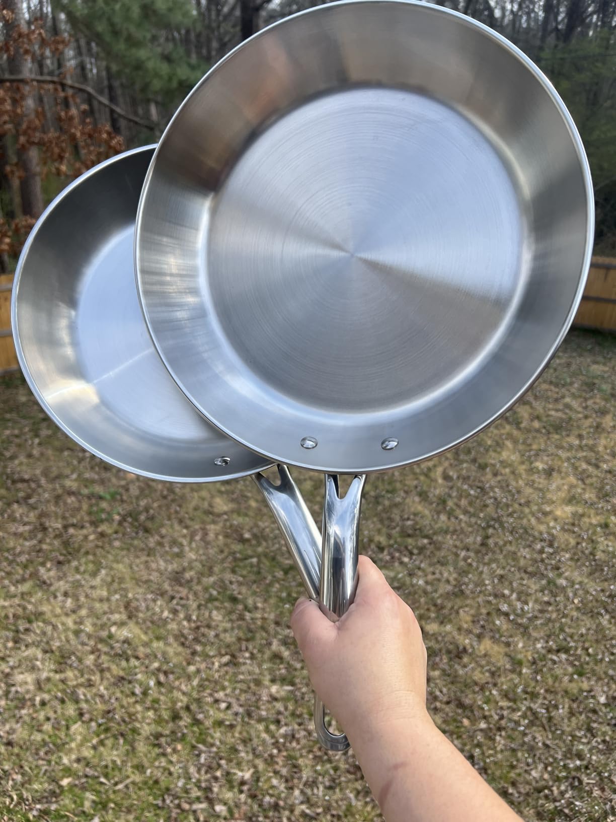 T-fal Stainless Steel Pots and Pans Set 11 Piece, Induction, Oven Broiler Safe 500F customer photo 2