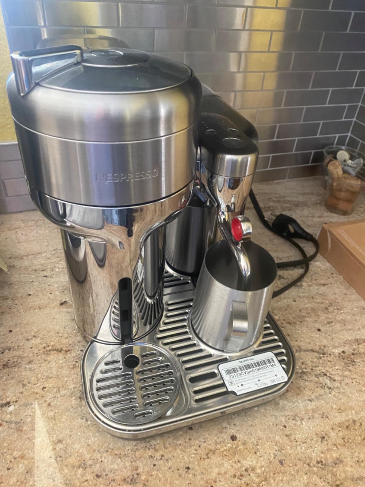 Nespresso Vertuo Creatista Coffee and Espresso Maker by Breville, Brushed Stainless Steel customer photo 1