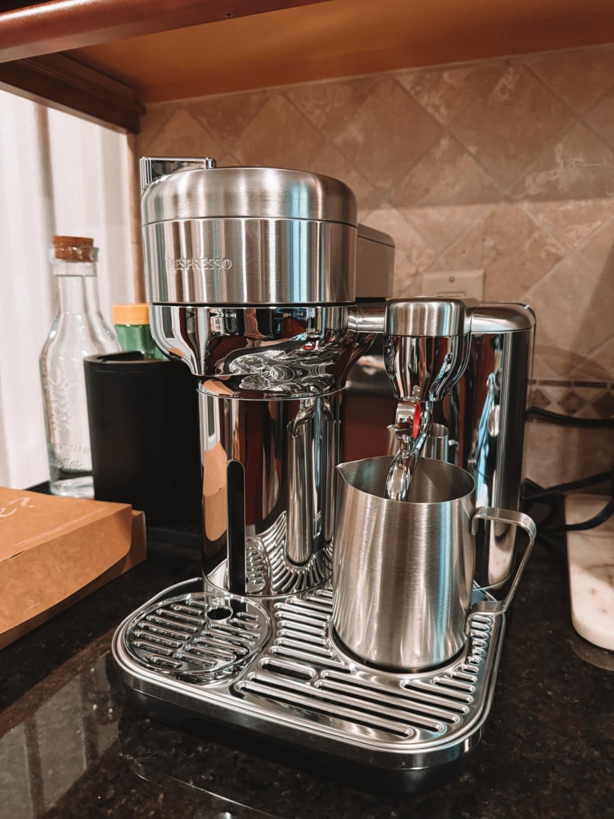 Nespresso Vertuo Creatista Coffee and Espresso Maker by Breville, Brushed Stainless Steel customer photo 2