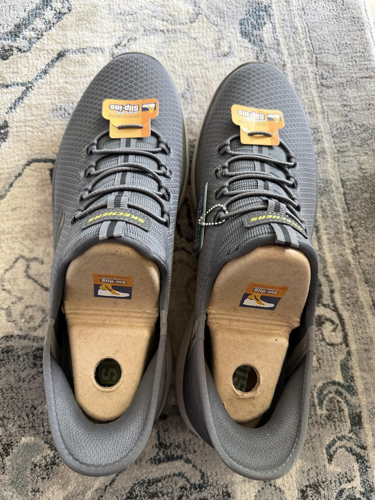 Skechers Men's Summits High Range Slip-in | Hands Free Slip-ins, Air-Cooled Memory Foam, Machine Washable, Vegan, Casual customer photo 2