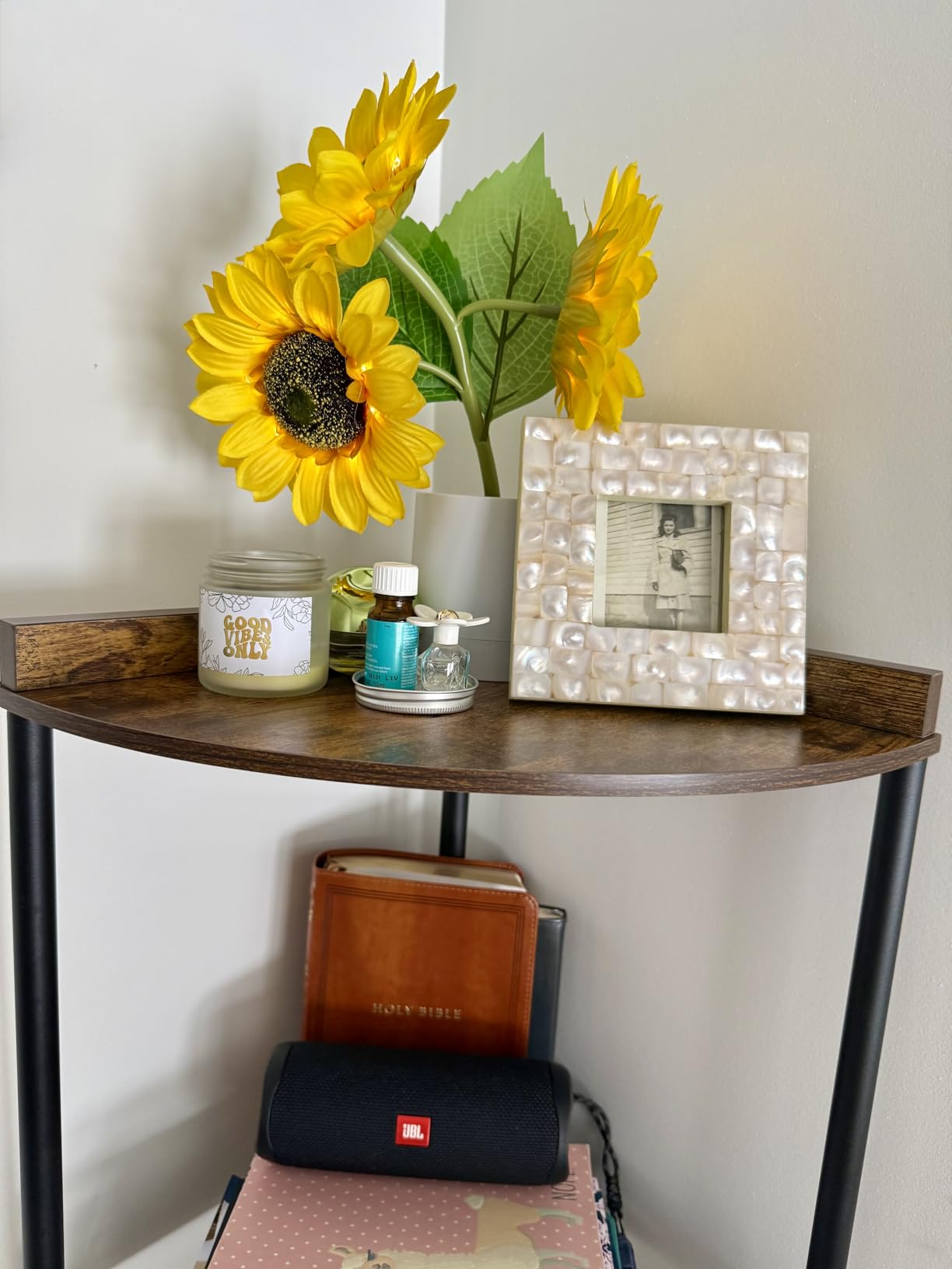 SUNMORY 5 Tier Corner Shelf, 65