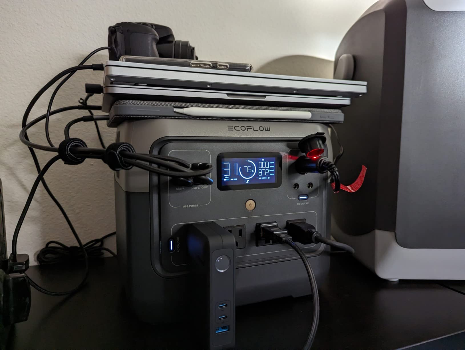 EF ECOFLOW Solar Generator RIVER 2 Pro & 220W Portable Solar Panel, 768Wh customer photo 2