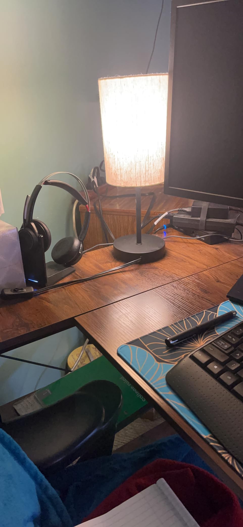 RISLG Small Table Lamp, Bedside Table Lamp for Bedroom, Lamp for Nightstand with Linen Fabric Shade, Minimalist Modern Desk Lamp for Living Room Office Dorm Kids Room customer photo 1
