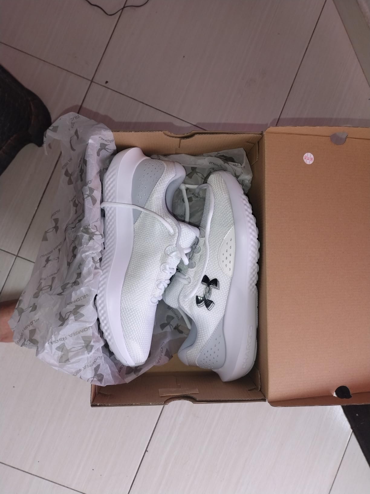 Under Armour Men's Charged Surge 4 Sneaker customer photo 1