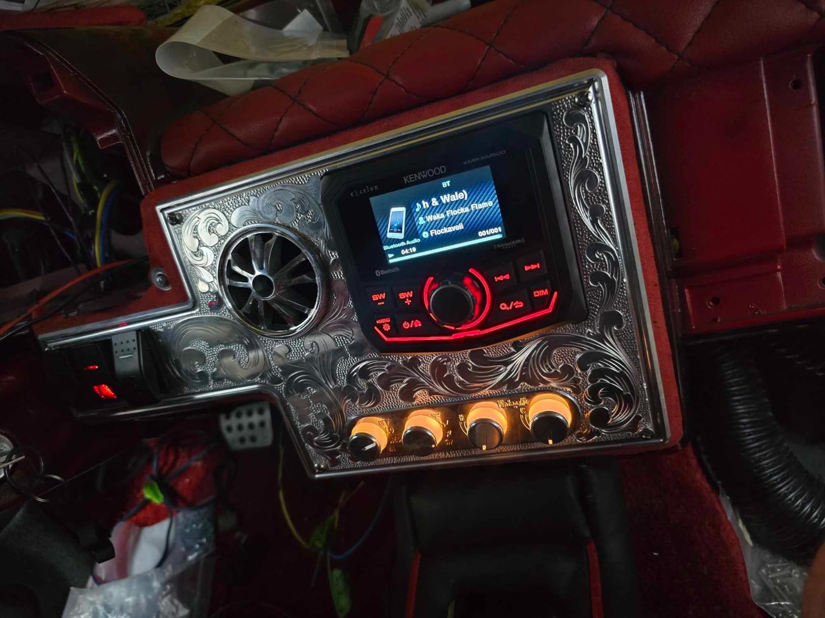 KENWOOD KMR-XM500 eXcelon Marine & Motorsport Waterproof Digital Media Receiver with Corrosion Resistance & Bluetooth customer photo 2