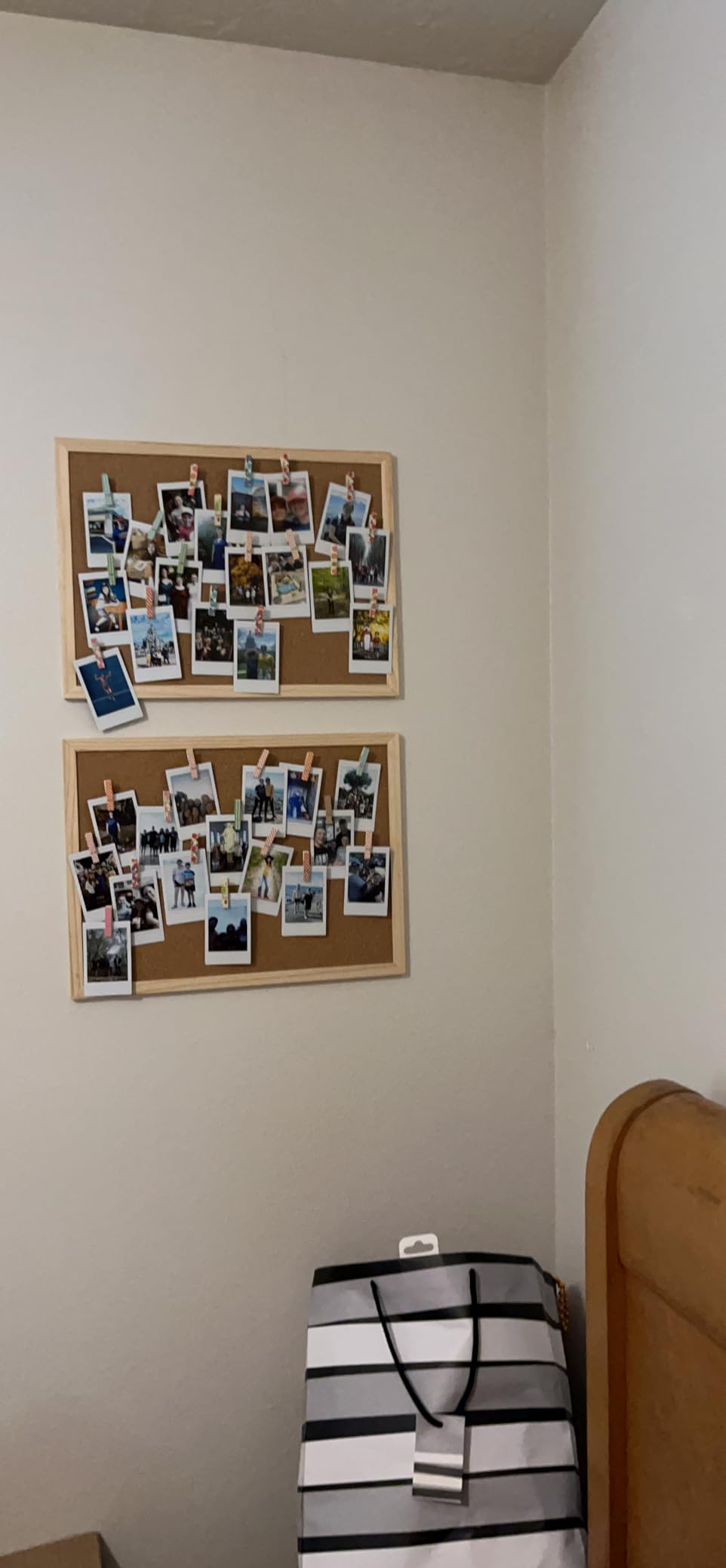 2 Pack Cork Board Bulletin Board, 15.7