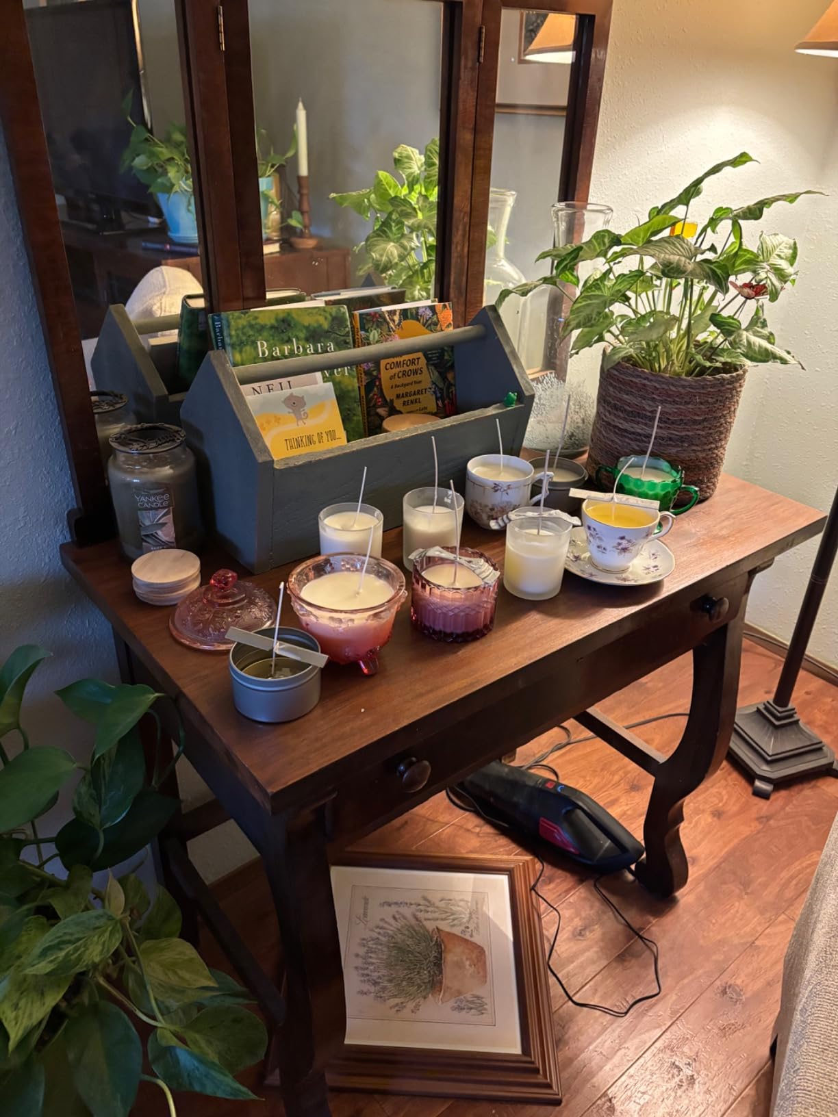 Ohcans Candle Making Kit Supplies for Beginners, Soy Wax DIY Candle Making for Adults, with 900ml Candle Make Pouring Pot, Candle Wicks, Wicks Sticker, Wicks Holder,Soy Candle Wax customer photo 1