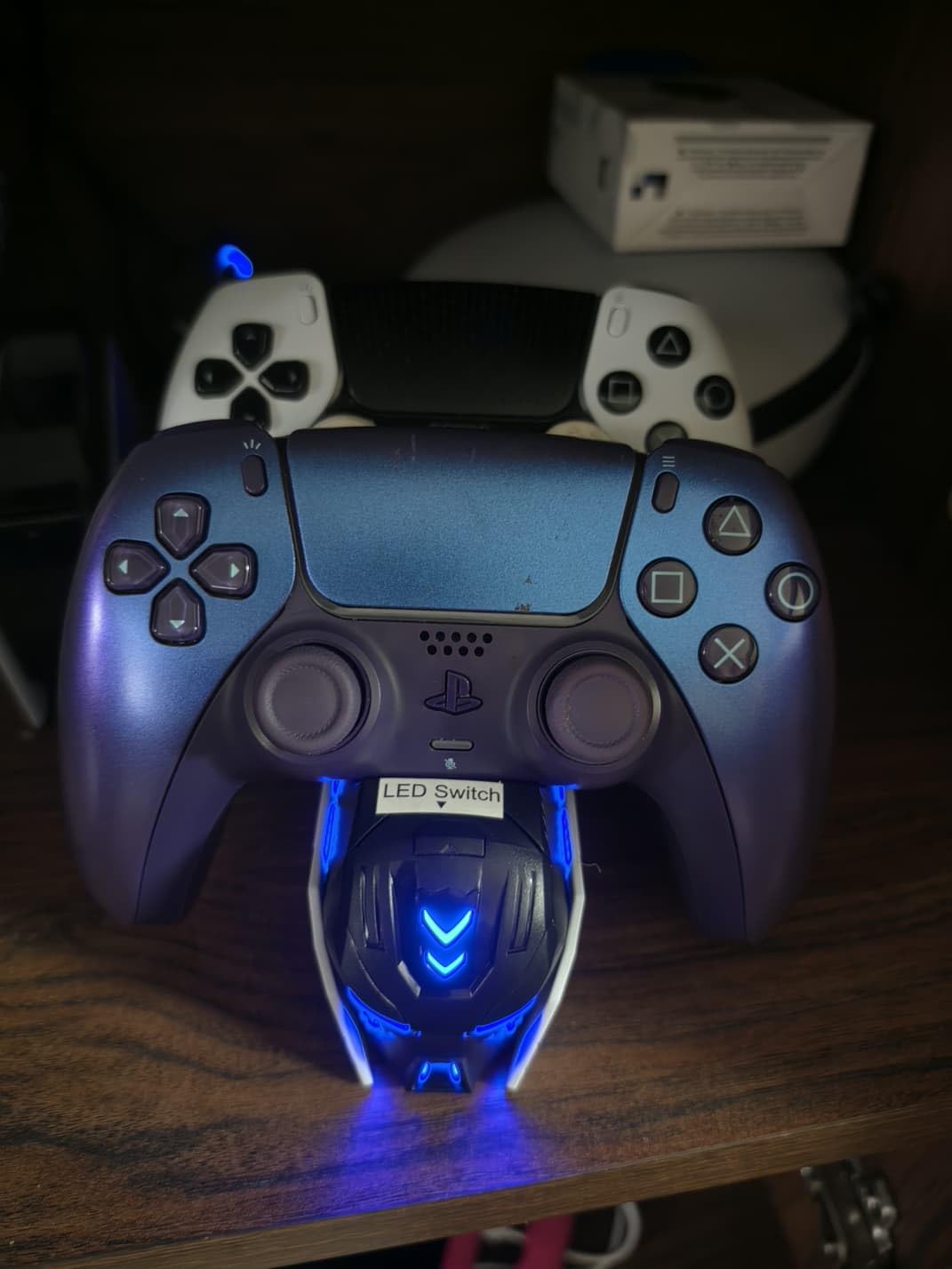 PS5 Controller Charger Station for PlayStation 5 Controllers Dual Stand Charger Dock, PS5 Controller Charging Station Accessories(S customer photo 1