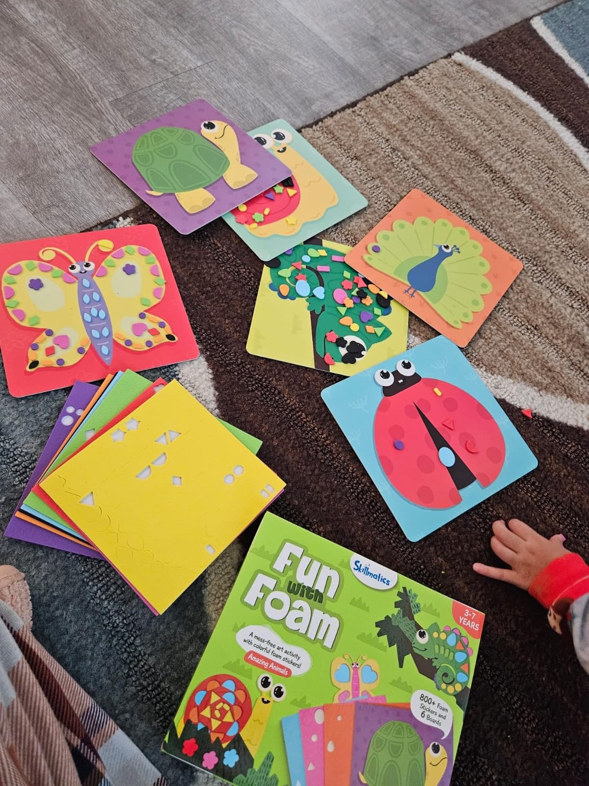 Skillmatics Fun with Foam Sticker Art – Animals, Craft Kit, Gift for Kids customer photo 2