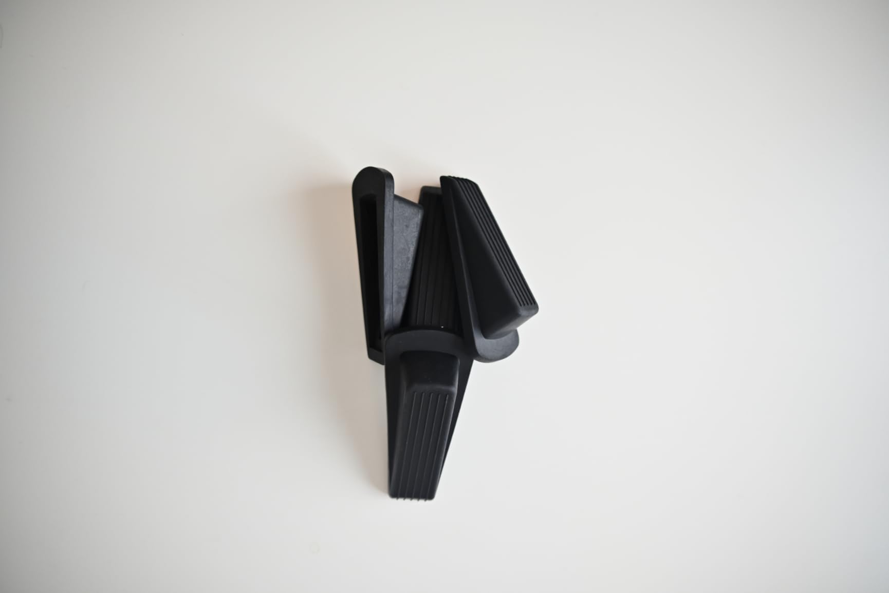 4 Pack Door Stoppers, Rubber for Bottom of Door, Rubber Door Stopper Wedge, Sturdy Stackable Door Stops for Floor customer photo 2