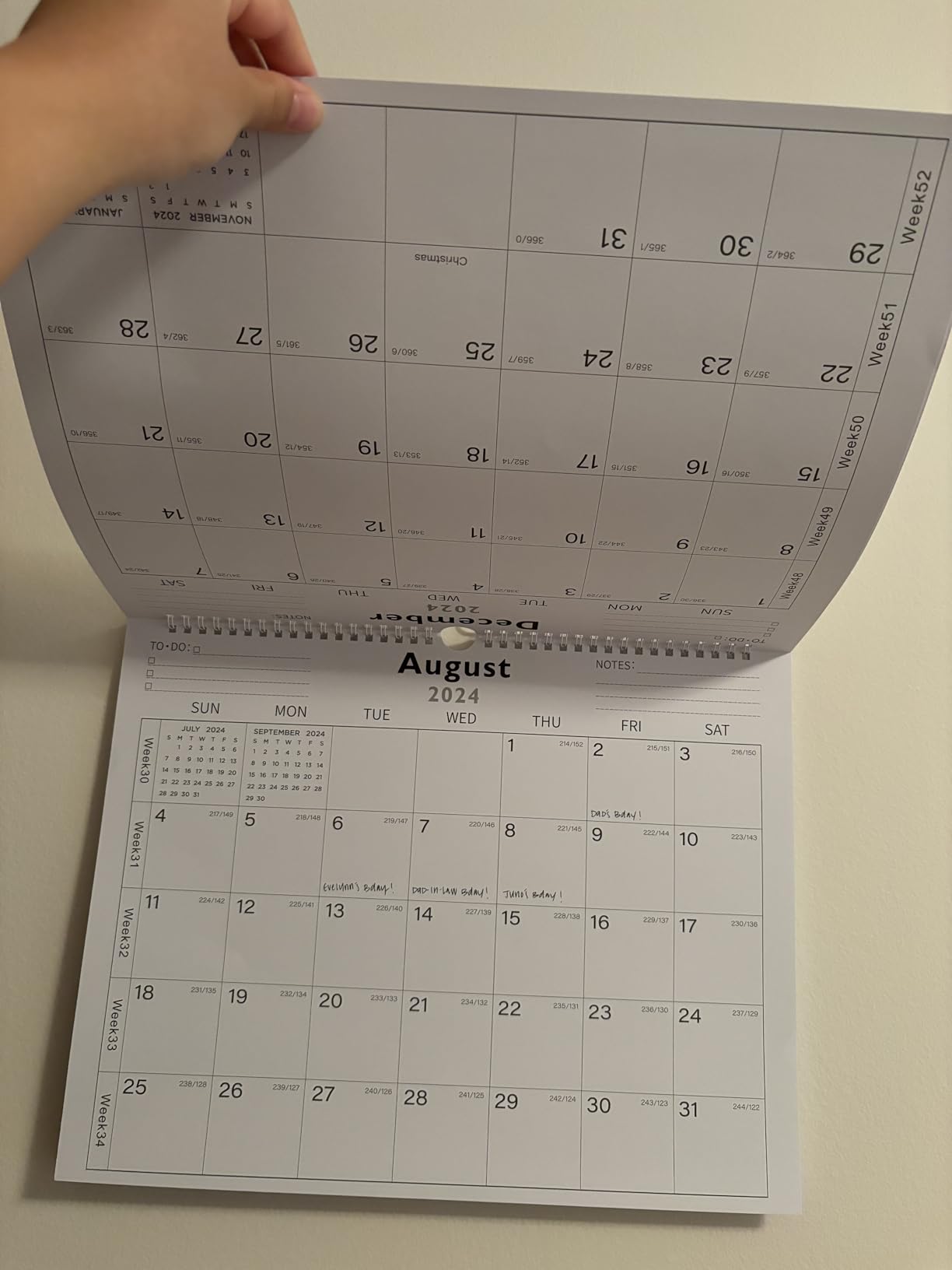 Lbylyhxc Calendar 2026-2027, Jul. 2026 to Dec. 2027, 18 Monthly, 11