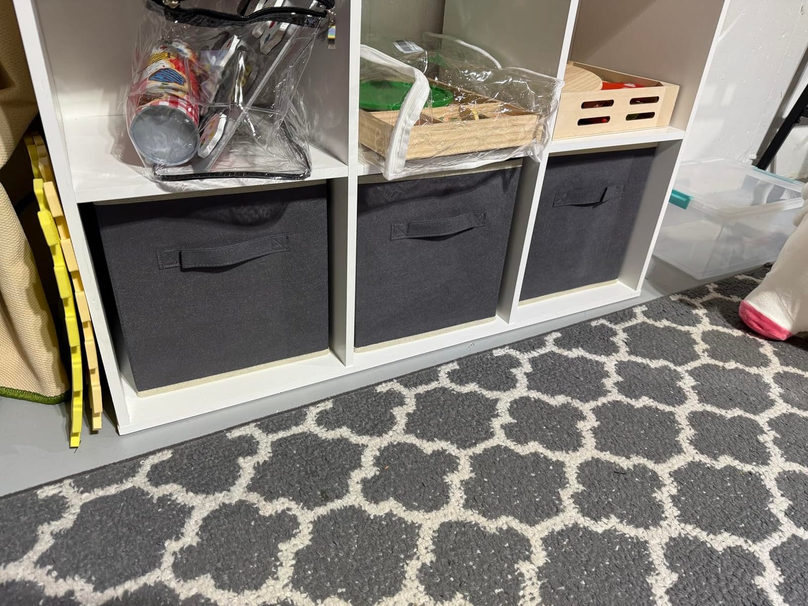 Lifewit Storage Cubes, 11 Inch Organizer Bins, 18L Gray, 12 Packs customer photo 1