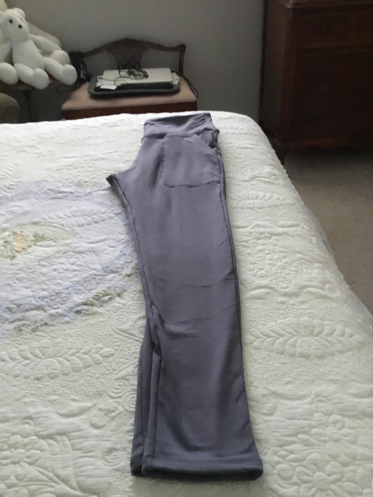 we fleece 3 Pack Women's Fleece Lined Leggings with Pockets High Waist customer photo 1