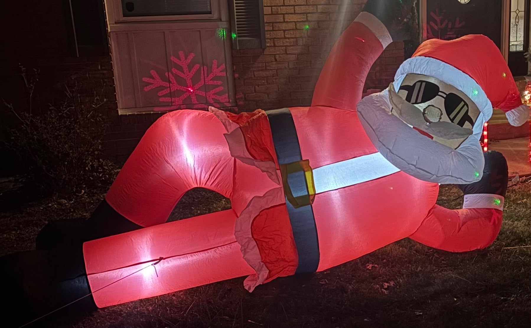 OurWarm 12FT Christmas Inflatables, Giant Gingerbread Christmas Decorations customer photo 1