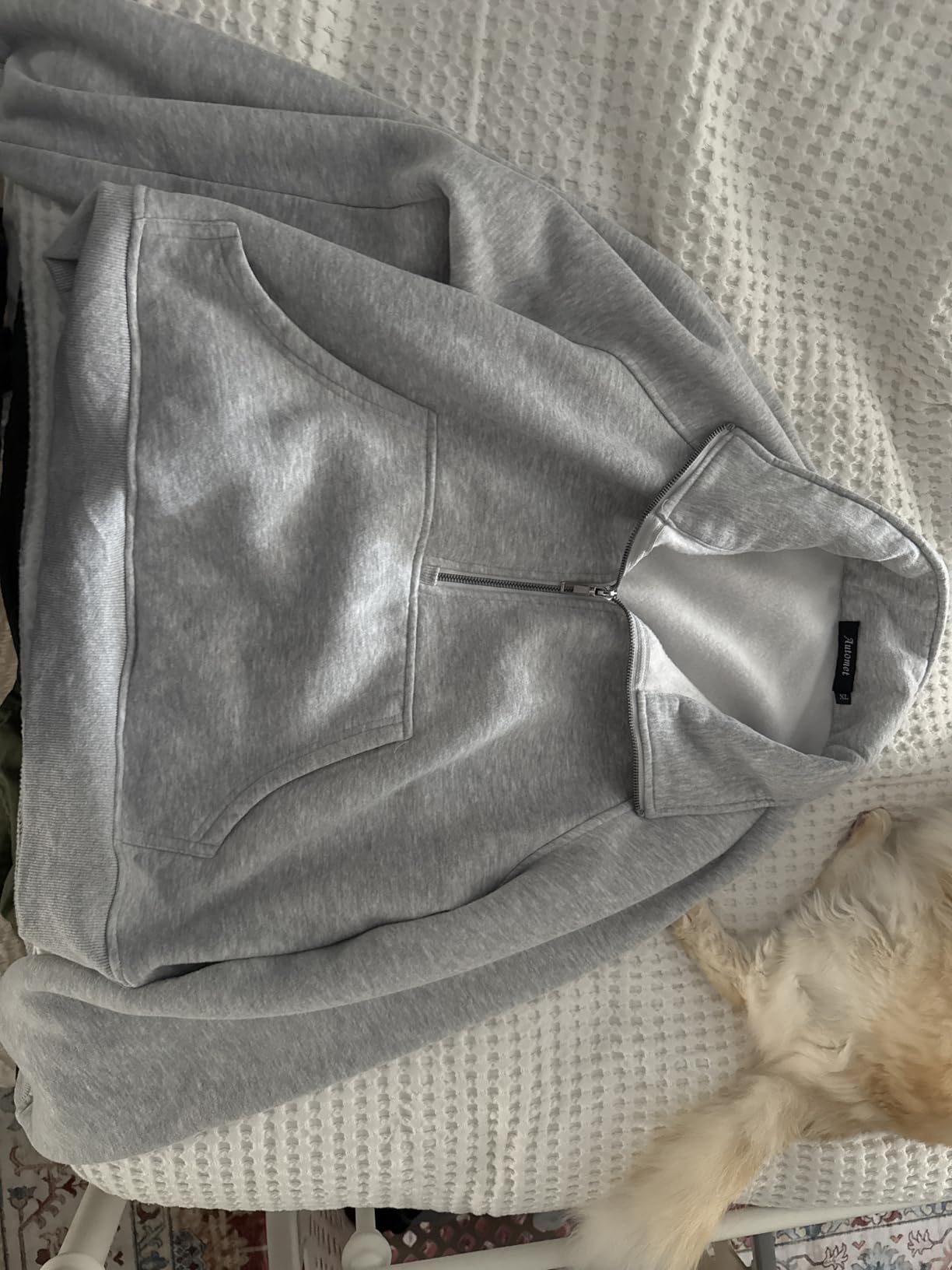 AUTOMET Womens Sweatshirts Half Zip Fleece Pullover Fall Outfits customer photo 2