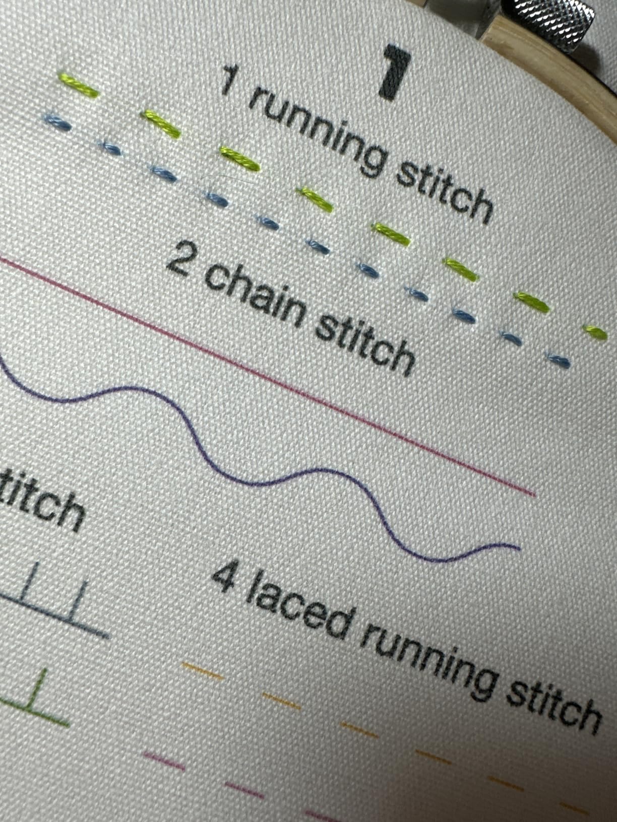 Craftwiz 4-Piece Starter Embroidery Kit for Beginners and Expert with Simple Patterns, Learn 29 Stitches with Hand Embroidery Kit customer photo 1