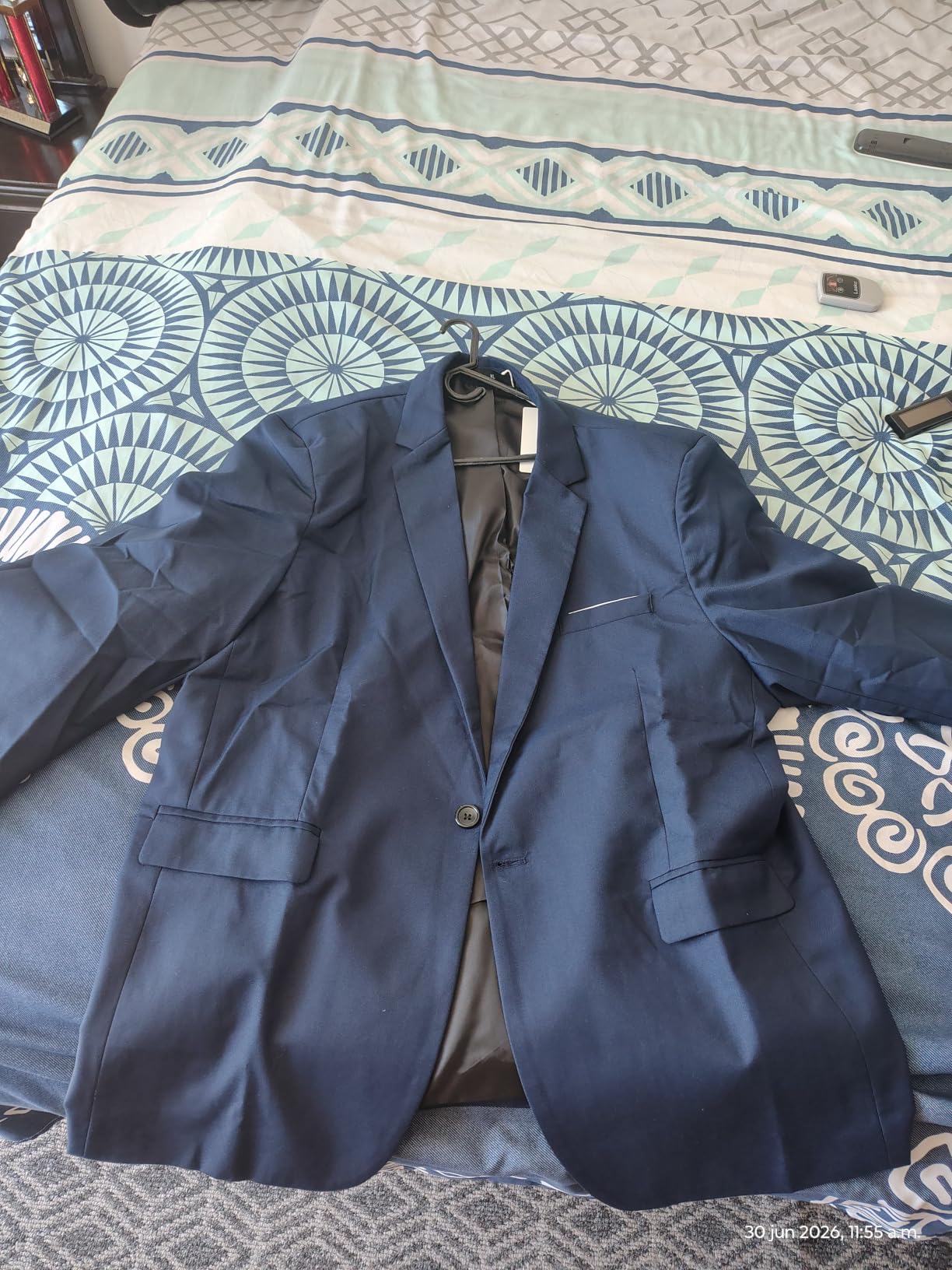 Men's Blazers Slim Fit Sport Coat One Button Lightweight Mens Suit Jacket customer photo 1