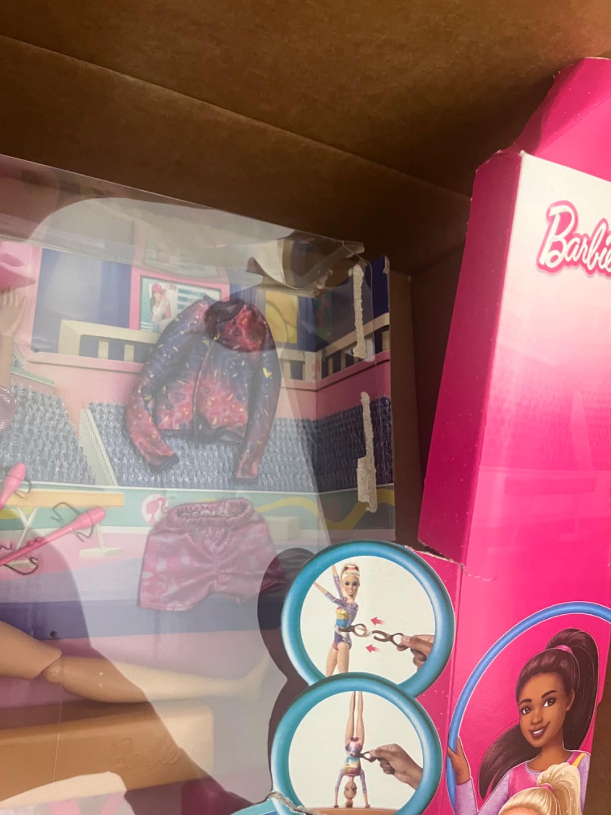 Barbie Gymnastics Doll & Accessories Playset customer photo 2