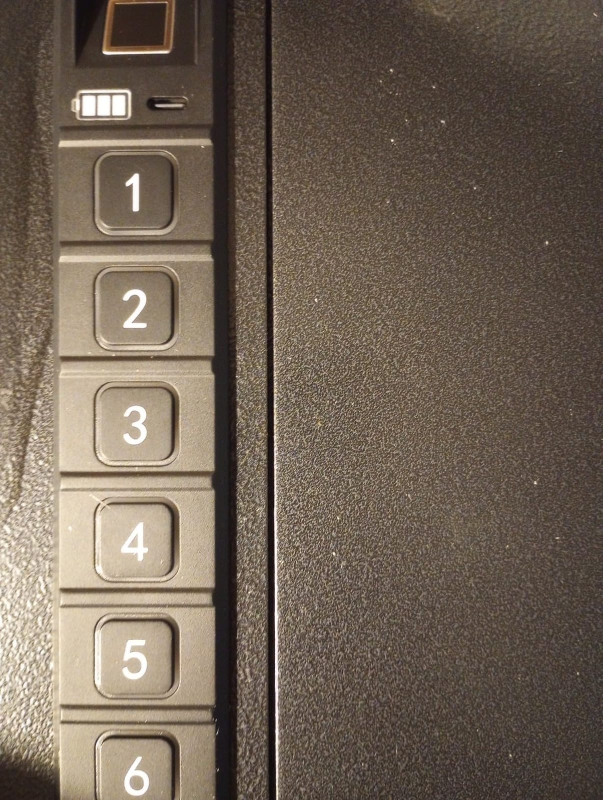 Wall Safe, Hidden Fingerprint Security wall Safe, In Wall Safe Between Studs, Upgraded Biometric/Keypad/Key Access, Secure Handgun, Documents, Jewelry, Valuables (Biometric Fingerprint) customer photo 2