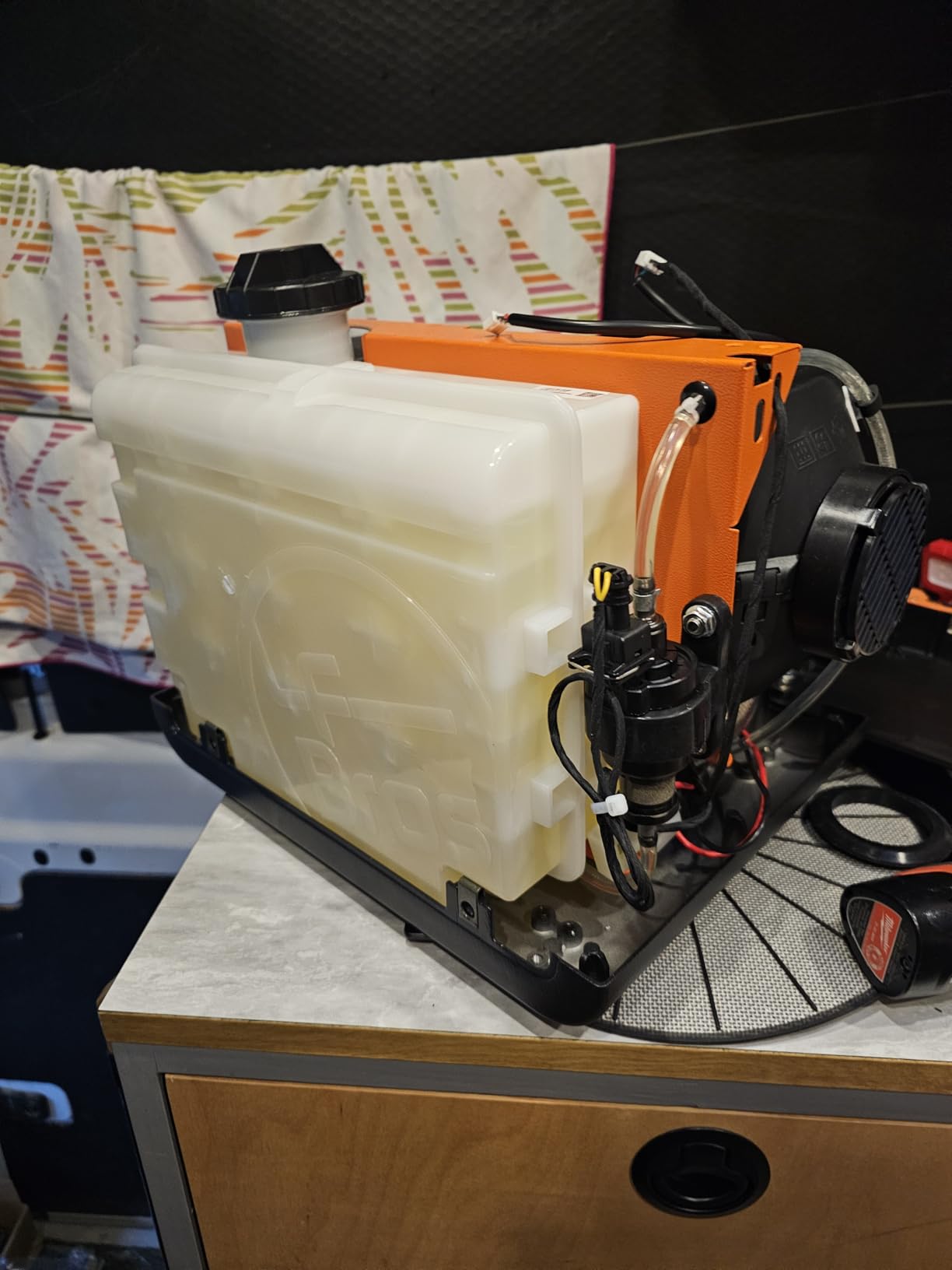LF Bros 5KW Diesel Heater, 12V/24V/110V Diesel Parking Air Heater customer photo 1