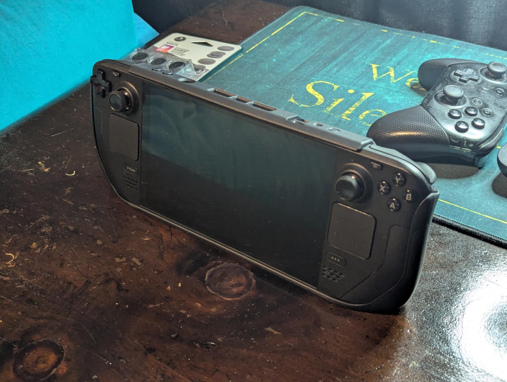 Skull & Co. GripCase SD for Steam Deck: A Soft Protective Case with Textured Grips Full Protection and Stand, Shock-Absorption Non-Slip and Anti-Scratch Cover Design - Black customer photo 2
