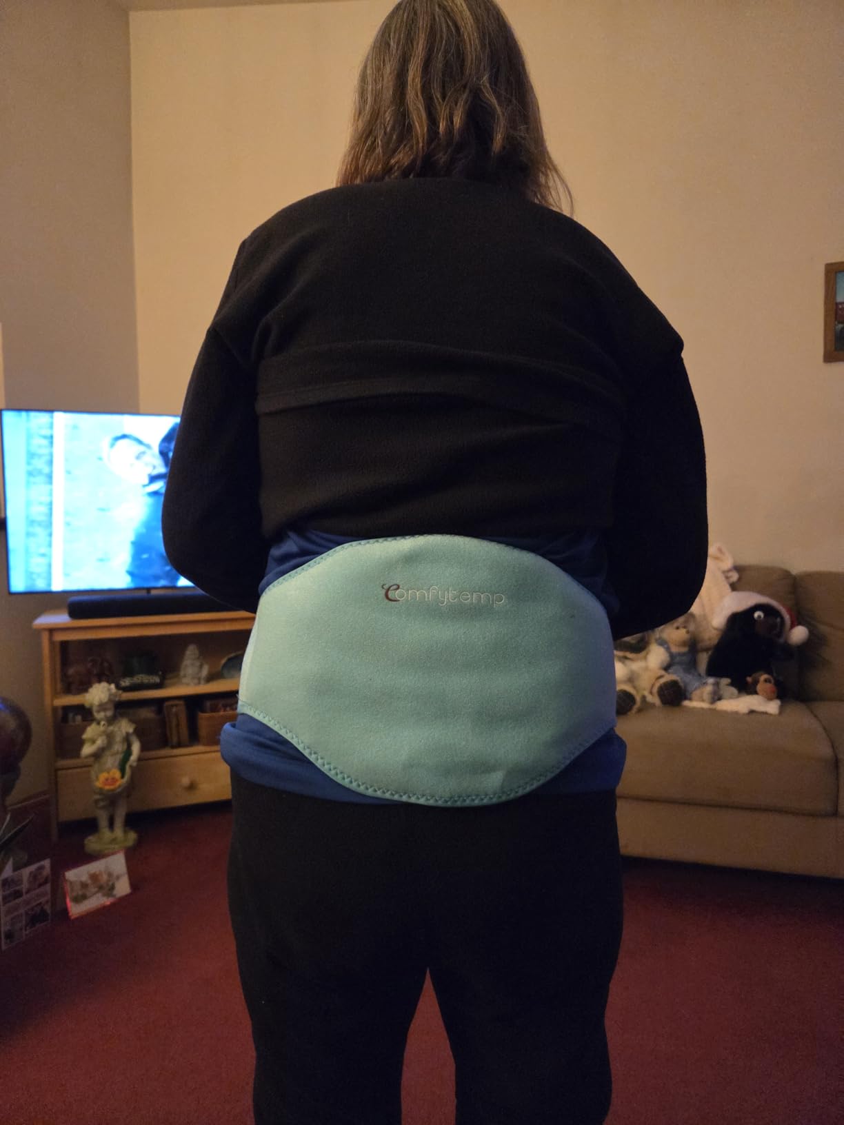 Comfytemp Ice Pack for Back Pain Relief, 2Pcs, Sciatica Ease Brace Reusable customer photo 2