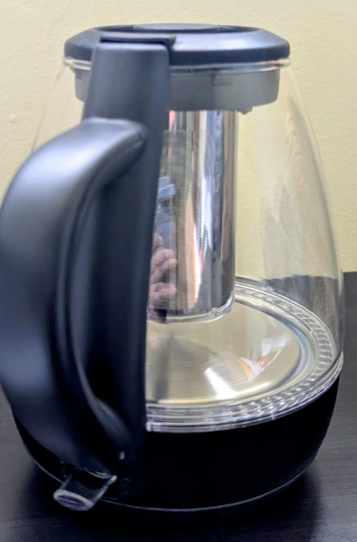Chefman Electric Kettle with Tea Infuser, Compact 1L (4 Cups), 1500W, Removable Lid for Easy Cleaning, Boil-Dry Protection, Stainless Steel Filter, BPA Free, Auto Shut Off, Small Electric Tea Kettle customer photo 2