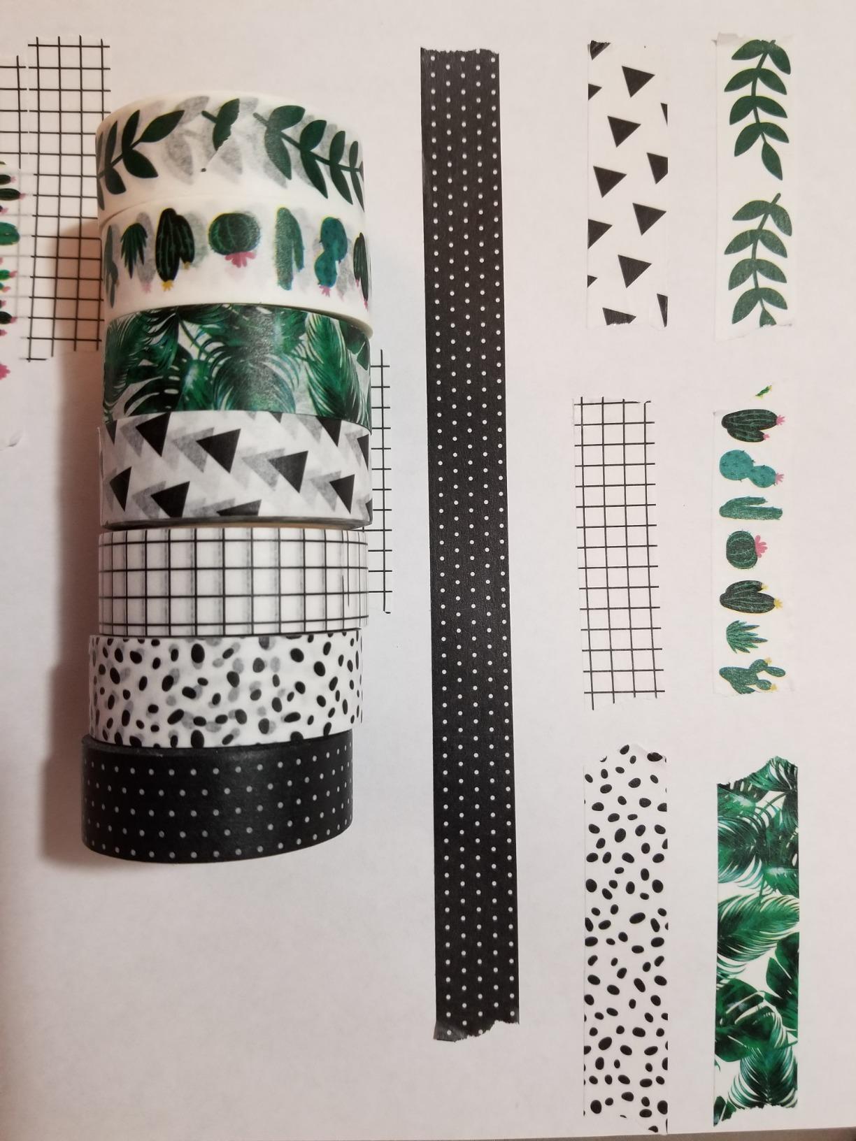 16 Rolls Washi Tape Set for Journaling, Scrapbooking & Decorative Crafts customer photo 1