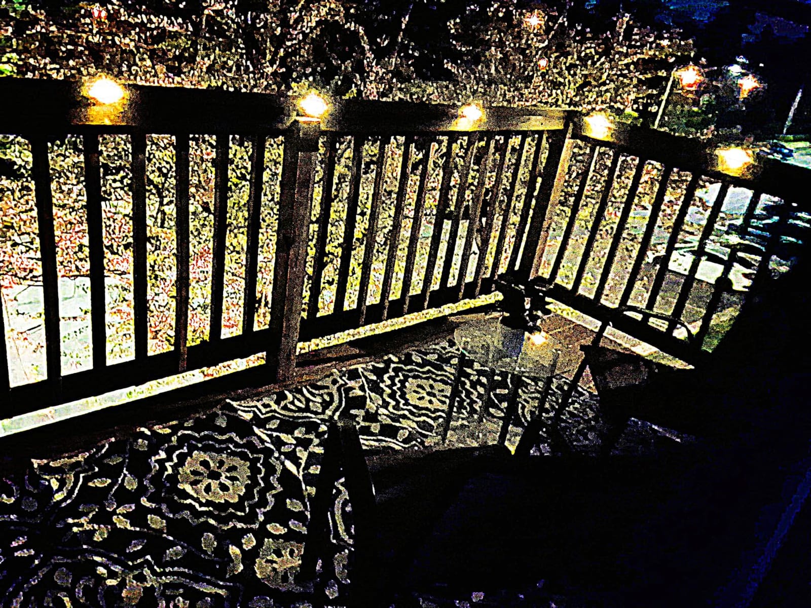 Solar Deck Lights, Solar Step Lights Waterproof, 12 Pack Warm White customer photo 2
