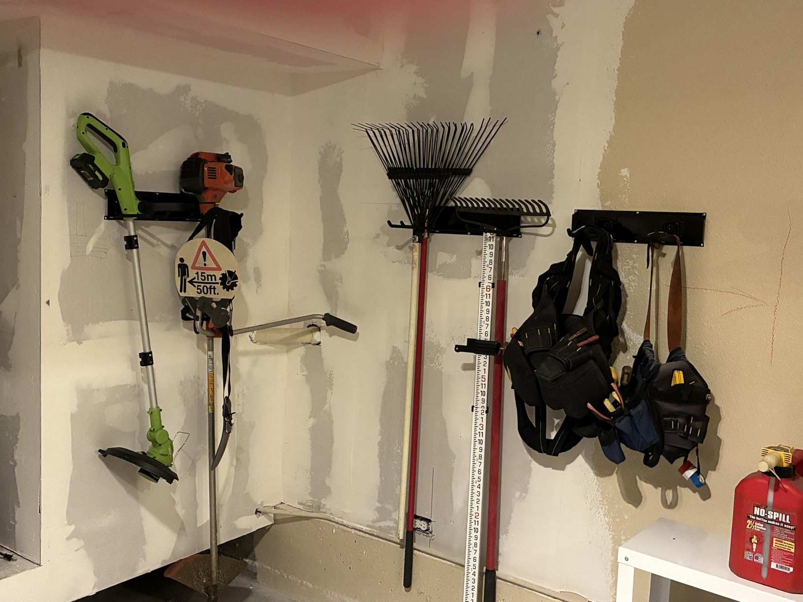 TIDYME Garage Tool Organizer Wall Mount, 48