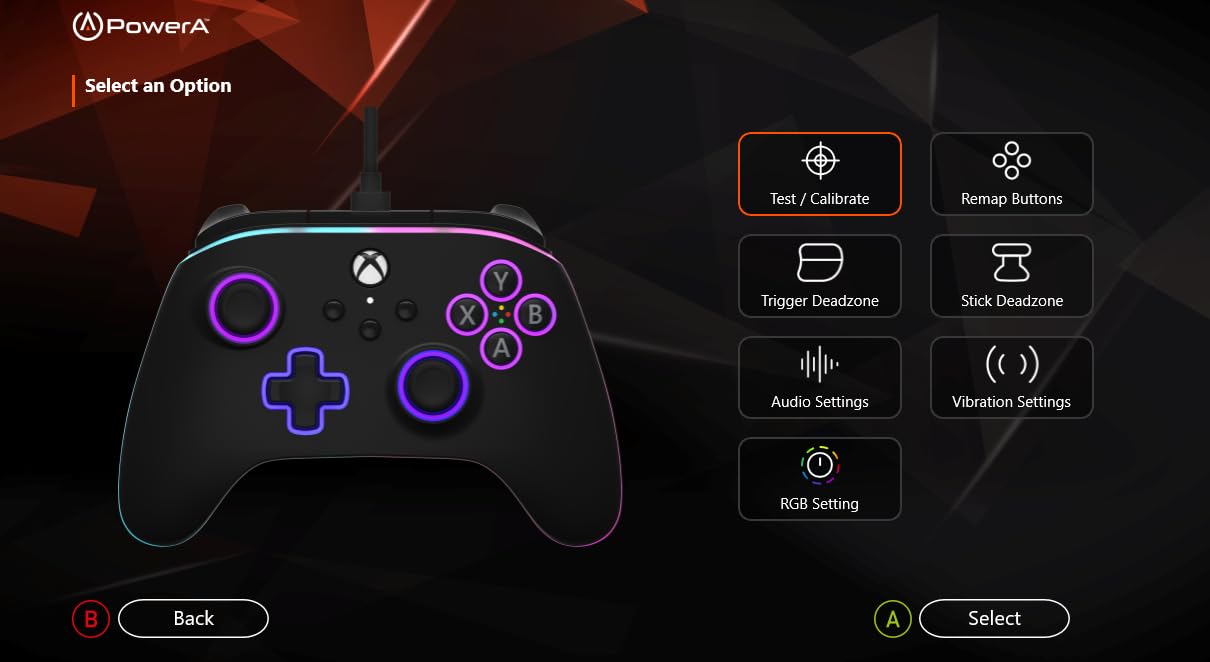 PowerA Advantage Wired Controller for Xbox Series X|S with Lumectra - Black, gamepad, wired video game controller, gaming controller, works with Xbox One and Windows 10/11, officially licensed customer photo 2